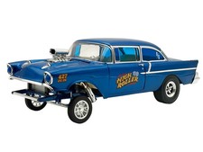 1957 Chevrolet 150 Gasser High Roller Blue 118 Diecast Model By Acme A1807019 1957 Chevrolet 150 Gasser High Roller Blue 118 Diecast Model By Acme A1807019
