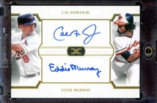 CAL RIPKEN JR./EDDIE MURRAY ~ 2024 Topps Definitive Dual Autograph #MR (#16/35)