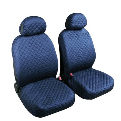 Flying Banner Set completo di coprisedili universali in poliestere con airbag compatibili (Blu
