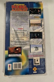 COMPLETE Star Wars REBEL ASSAULT Panasonic 3DO 3D0 Complete CIB Manual LUCASARTS