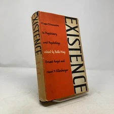 Existence by Rollo May HC First Edition  Very Good 1958
