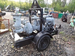 Pioneer PP66S12 6" Water Pump LOW HOURS! Deutz Diesel Trailer Dewatering
