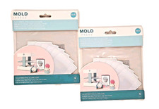 We R Memory Keepers Mold Press Plastic Sheets 2 - 6 Pc 6.75" x 6.75" Packs