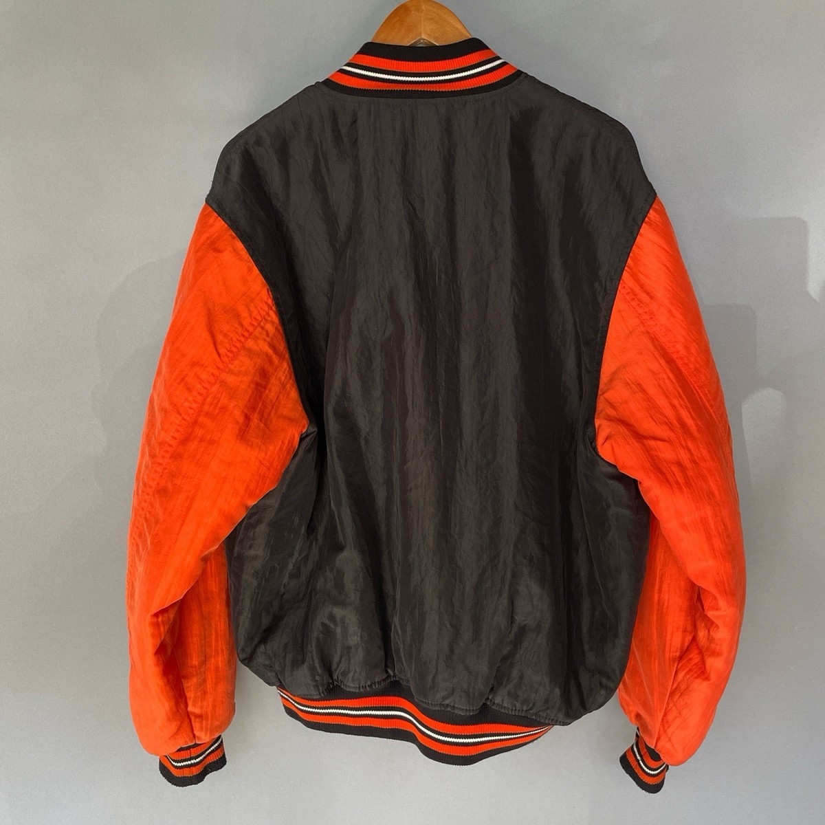 Vintage STARTER Baltimore Orioles MLB Baseball Orange/black Jacket