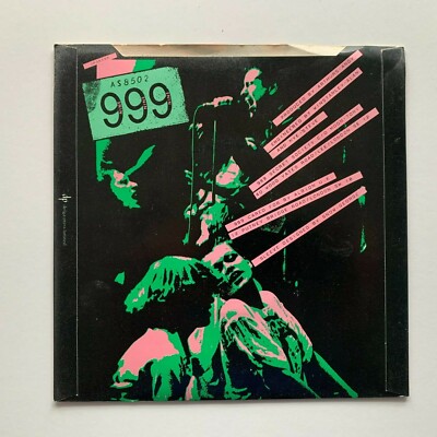 999 EMERGENCY/MY STREET STINKS　7inchシングル 999 EMERGENCY 7