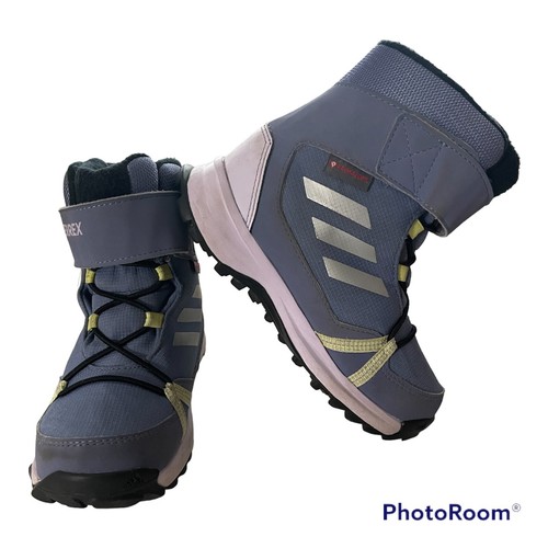 ADIDAS TERREX SNOW CF CP CW PRIMALOFT SHOES BOOTS FZ2601 GIRLS 11 | eBay