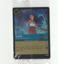 Disney Lorcana TCG Moana 26/P2 Promo Card Moana 2 MOVIE NEW In Original Packing