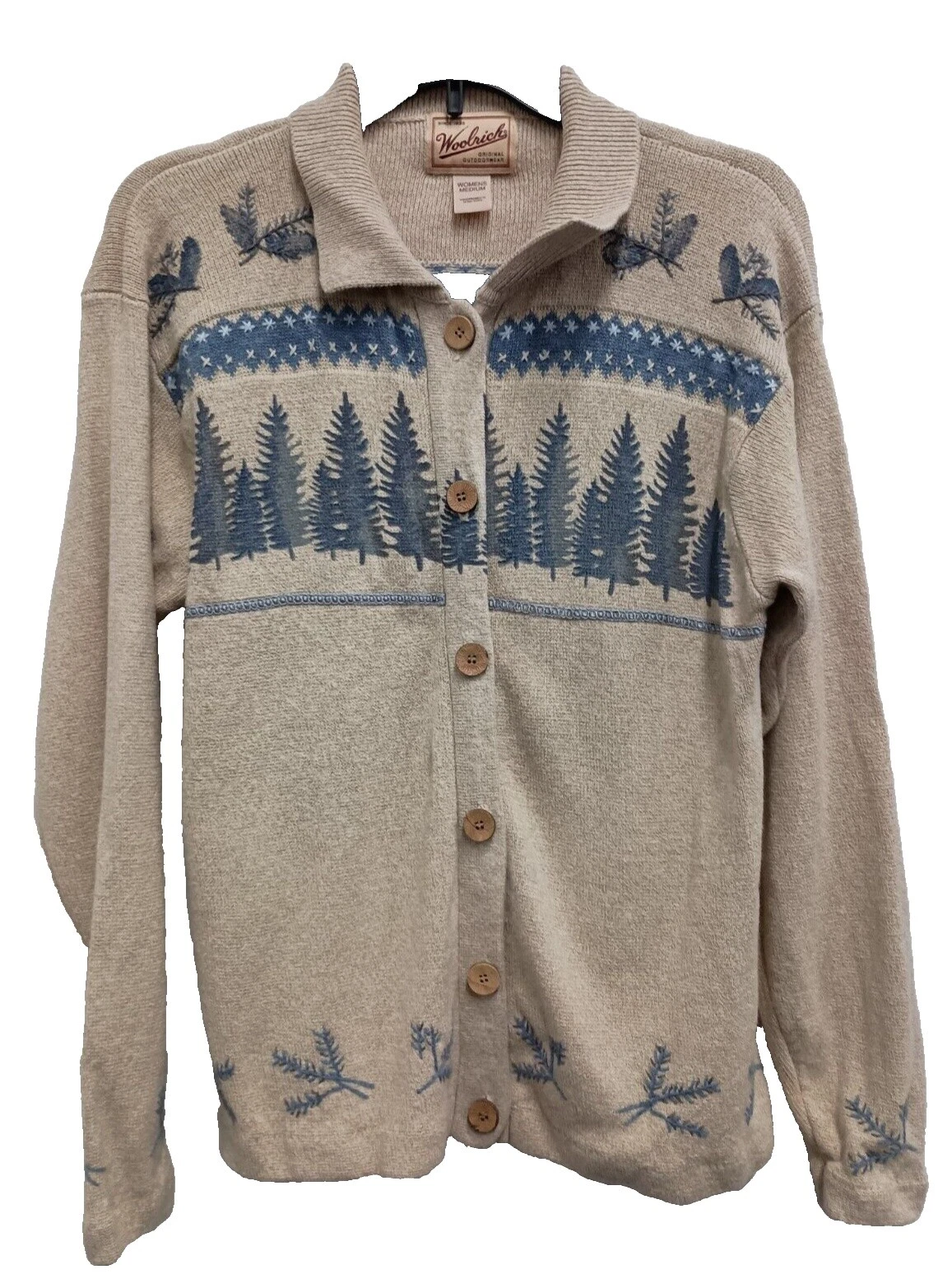 Suéteres Cárdigan Casual mujeres Woolrich