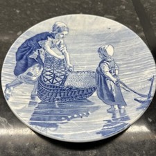 Piatto Olanda Olandese dipinto a mano firmato 