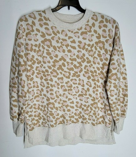 american eagle leopard sweatshirt