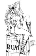 *Original Art* Pirate Keres. Alfredo Reyes III. *Signed* Comic books (Zenescope) | eBay Europe (Buy It Now)