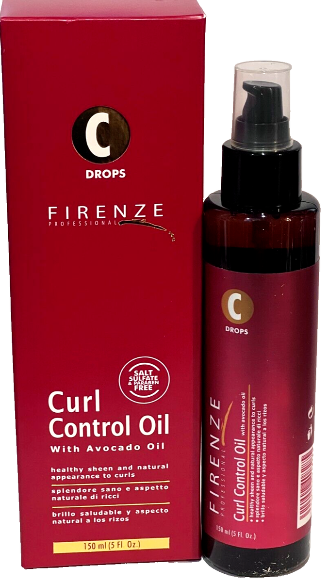 FIRENZE DROPS CURL CONTROL OIL WITH AVOCADO OIL | eBay