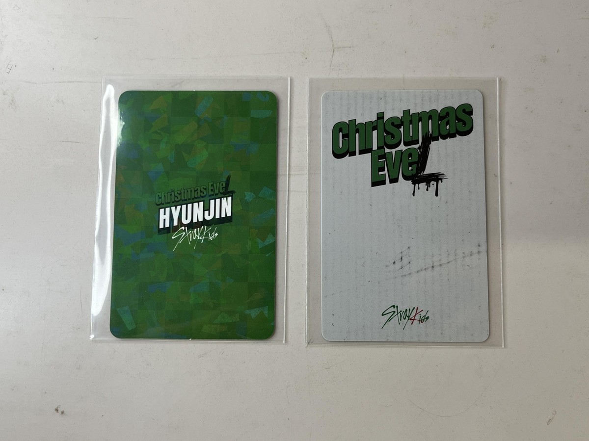 Stray Kids Christmas Eve Hyunjin Trading Card 2 set Idol Card SKZ