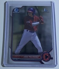 Jose Pastrano 2022 Bowman Prospects Chrome 1st Bowman #BCP-21 Guardians