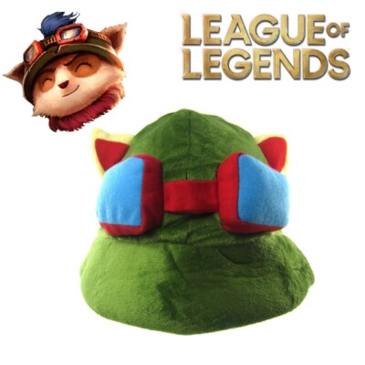 Teemo Plüschhut Lol League Of Legends Fan Süß Cosplay Xmas Geschenk Kappe Gamer