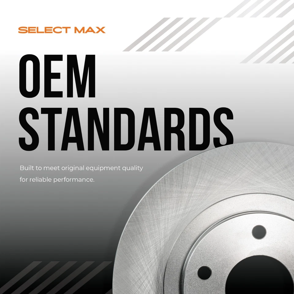 Front Brake Rotors for  2005-2011 2012 2013 2014 2015 Toyota Tacoma - Image 4 of 4