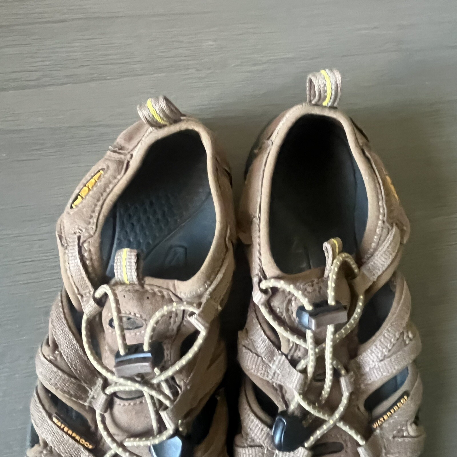 Sandali scarpe Keen bambino taglia 4 giovani marroni lavabili all'acqua