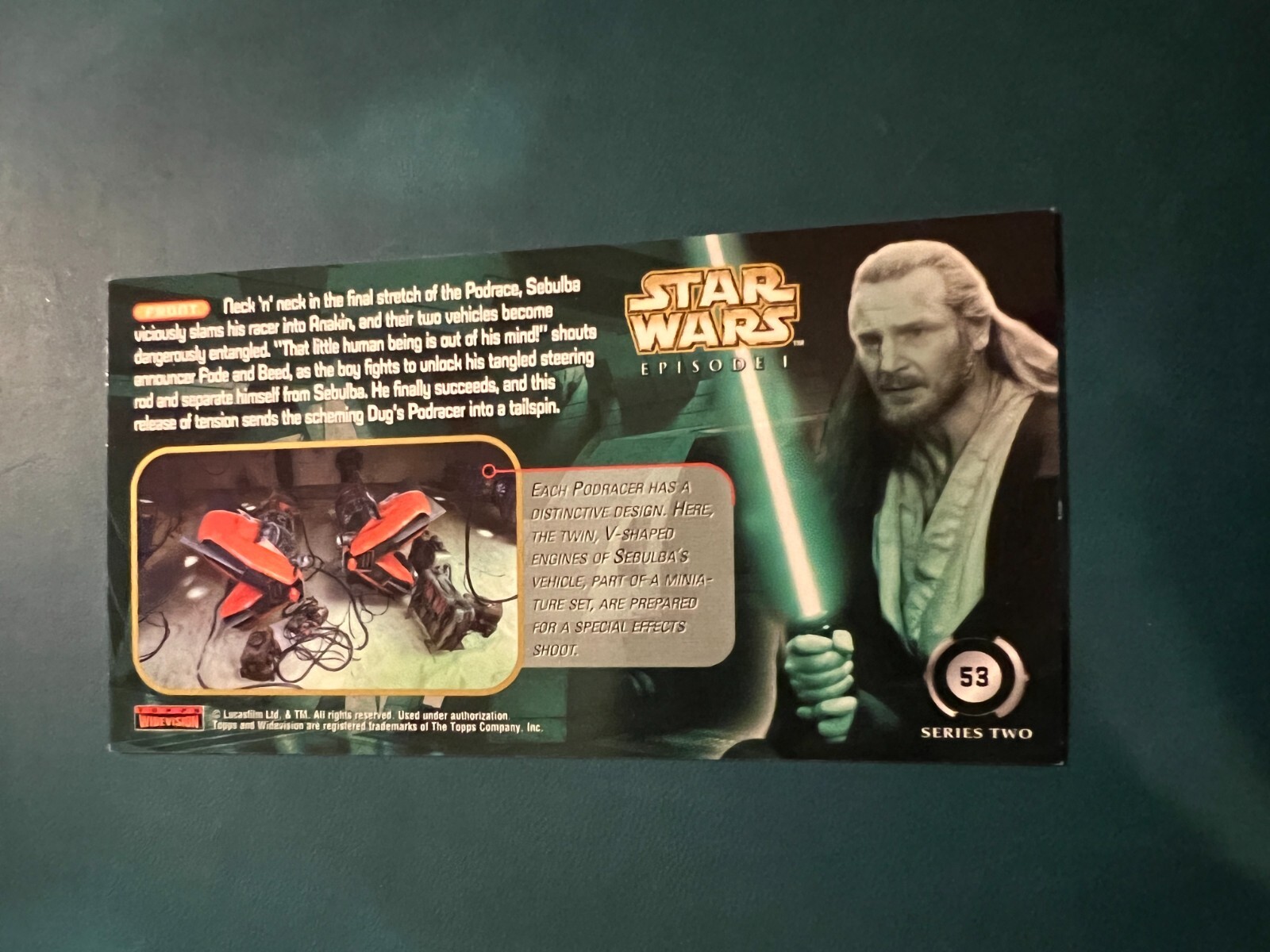 1999 Topps Star Wars Episode I SERIES 1-2 Widevision Complete Your Set U Pick - Picture 277 of 331