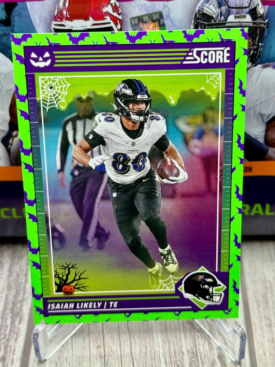 2024 Panini SCORE-A-TREAT Football Halloween GREEN/ORANGE (YOU