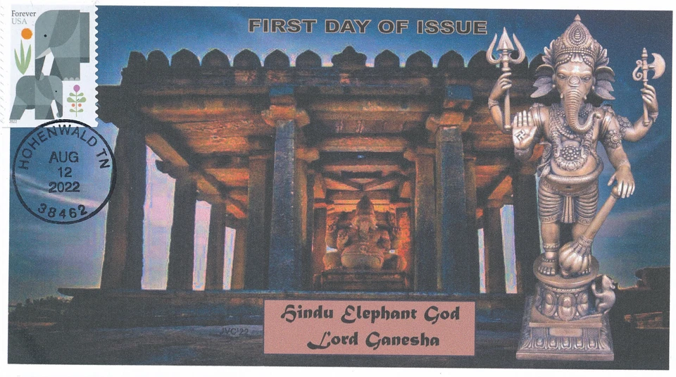 JVC CACHETS -2022 ELEPHANTS ISSUE FIRST DAY COVER LIMITED EDITION OF 20 SET OF 3 - Image 2 of 4