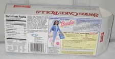 #11804 Little Debbie Swiss Cake Rolls BOX ONLY Advertisement for Barbie #5 Doll