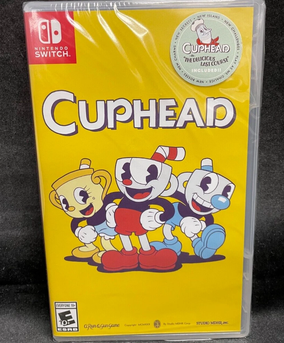 Cuphead (Includes 6 Art Cards) (Physical Edition) (Nintendo Switch) BRAND  NEW