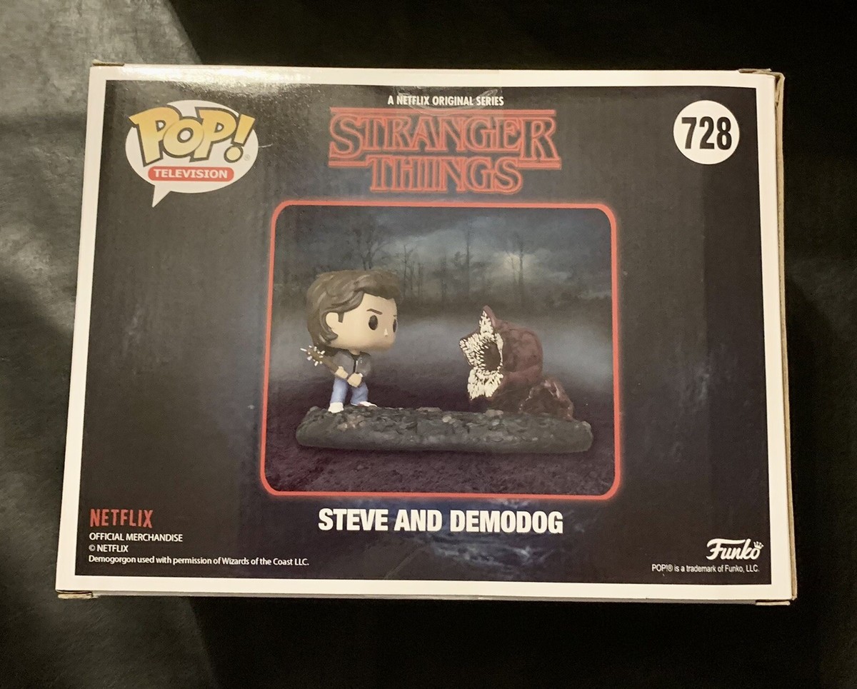 FUNKO POP! ストレンジャーシングス　スティーブアンドデモドッグ Funko Pop! Moments: Stranger Things - Steve and Demodog #728