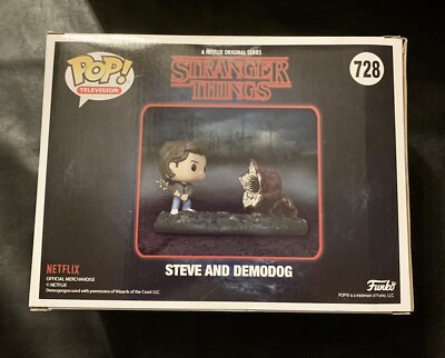 Funko 728 Stranger Things Steve And Demodog TV Moment | eBay Funko 728 Stranger Things Steve And Demodog TV Moment | eBay