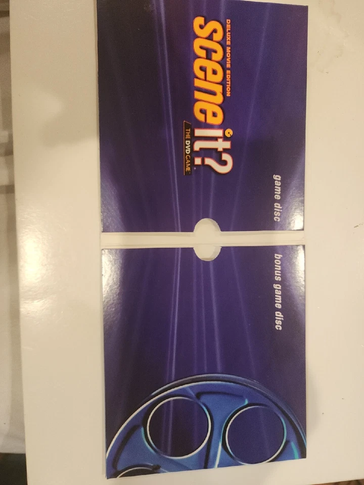 scene It? The DVD Game. Deluxe Movie Edition 2 DVDs 6 player pieces INCOMPLETE - Image 3 of 4