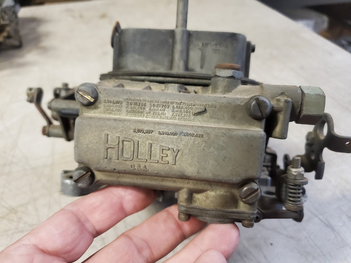Holley Carburetor 1850-2 600 CFM Vacuum Secondary Manual Choke 4