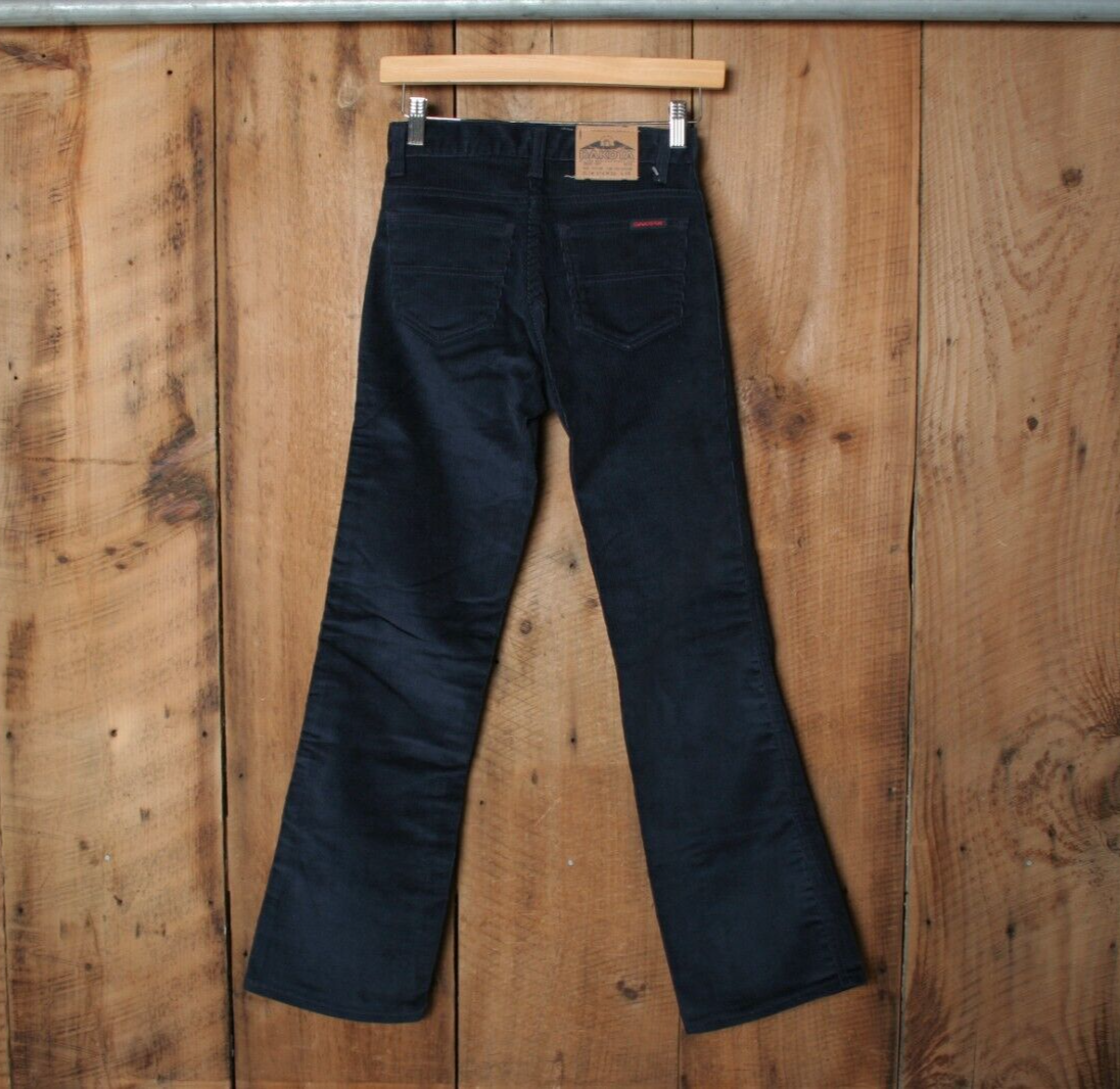 Vintage DAKOTA by Five Brothers Navy Blue Corduroy Boot Cut Pants