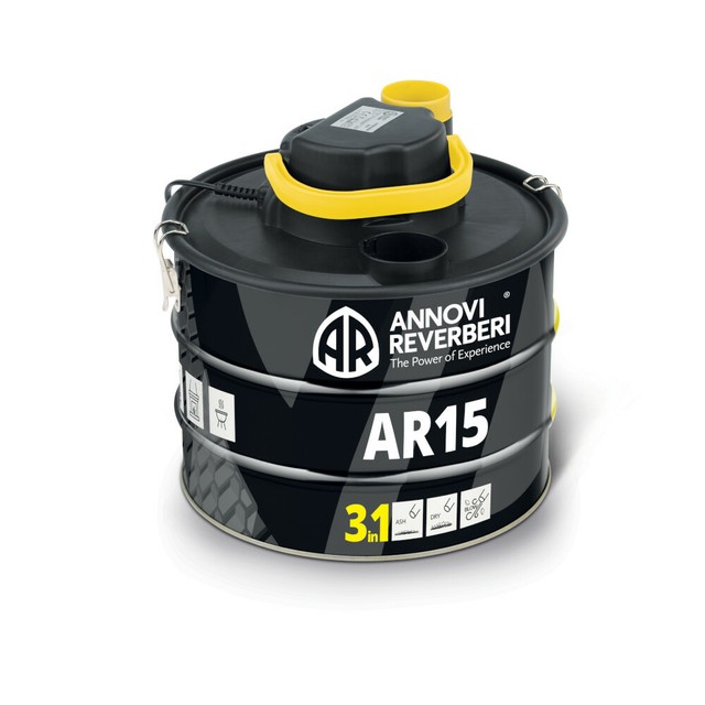 Annovi Reverberi AR15 1000W Bidone Aspiracenere 3in1 da 15L con Soffiatore  | Acquisti Online su eBay