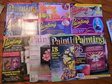 Painting Magazines with Patterns Lot of 10 Tole Decorative Folk