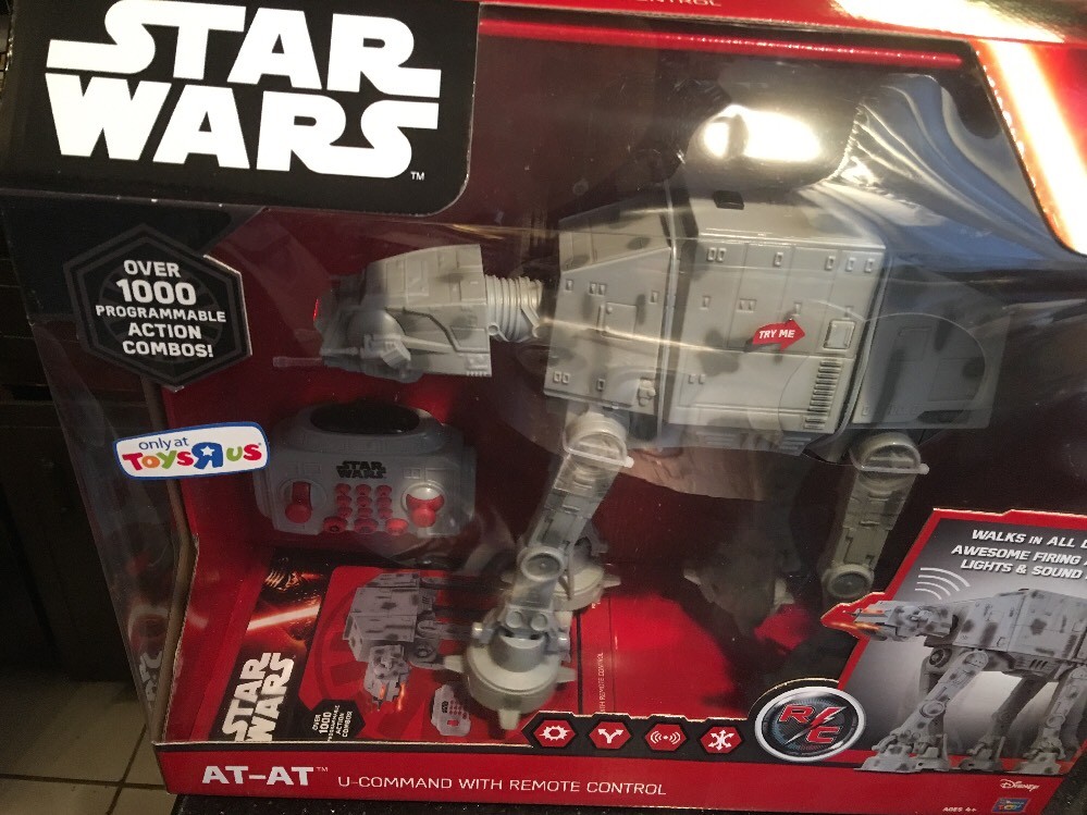 開封済み 未使用 スターウォーズ AT-AT U-Command ラジコン Star Wars The Force Awakens U-Command Remote Control AT-AT