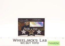 Aaron Hill Rising Stars Rookie Autographed Patch Card 2006 Topps Triple Threads