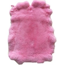 Tinte Colorido Natural Curtido Piel de Conejo Piel Suave Piel Piel Piel Tela Costura