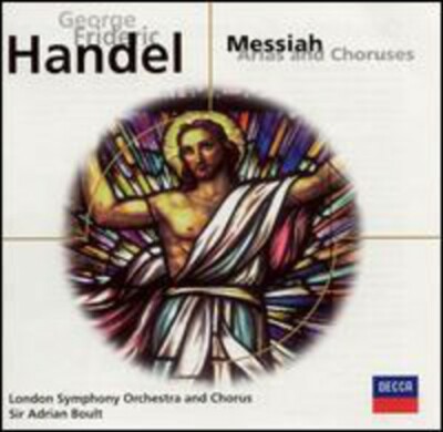 George Frederic Handel - Messiah Arias and Choruses CD London Symphony Boult NEW