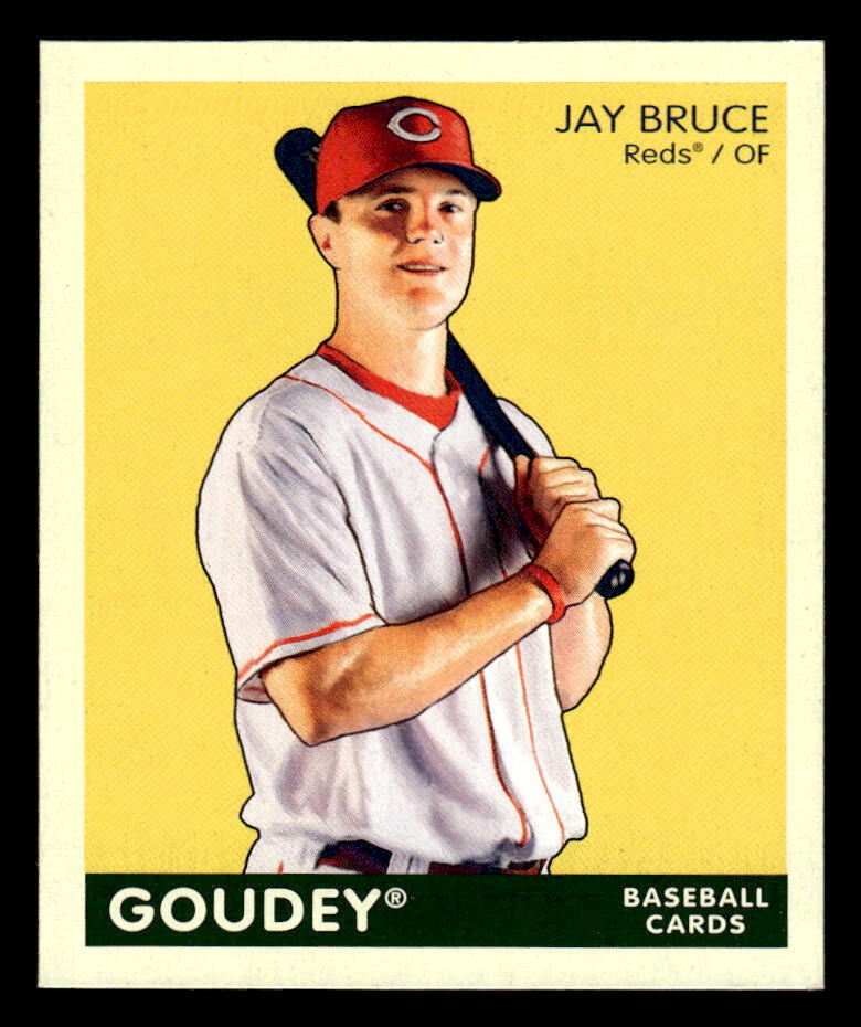 2009 Upper Deck Goudey  Jay Bruce #54 Cincinnati Reds Baseball Card