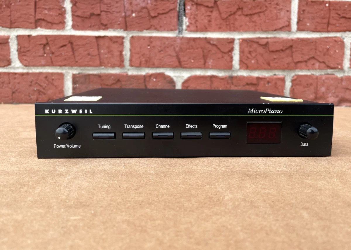 Kurzweil MicroPiano MIDI Sound Module vintage synthesizer as-is | eBay