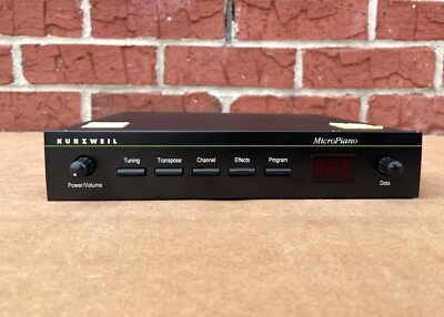 Kurzweil MicroPiano MIDI Sound Module vintage synthesizer as-is | eBay