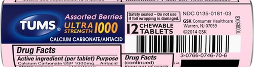 Tums Ultra Strength, Assorted Berries - Picture 11 of 12