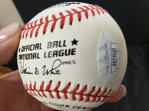 1941-43 MICKEY OWEN BROOKLYN DODGERS HAND SIGNED BASEBALL JSA COA (AS) - Picture 3 of 3
