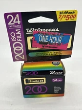 35mm Film ISO 200 24 Exposure Color Print Expired Walgreens Studio 35 09/2000