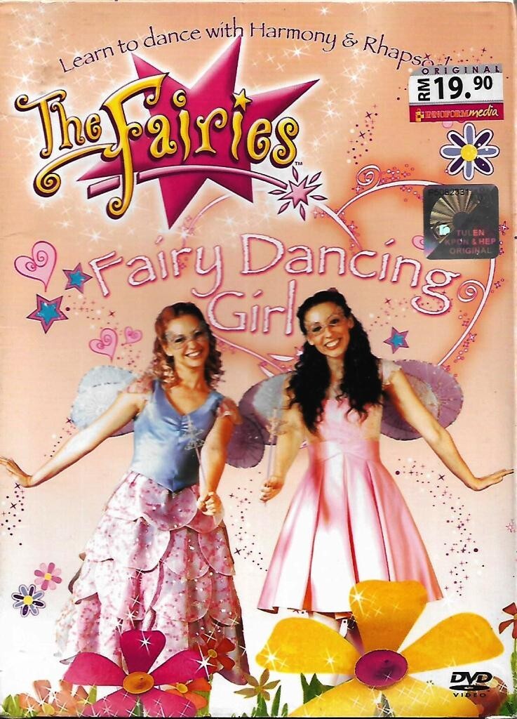 The Fairies Fairy Dancing Girl DVD Sing & Dance Harmony