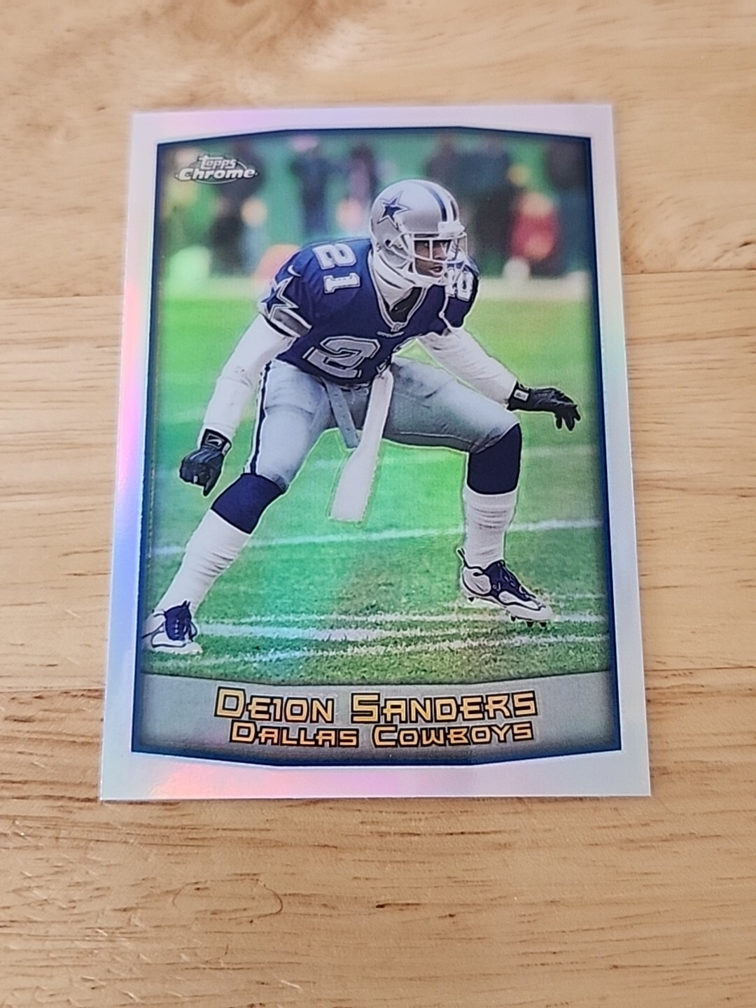Deion Sanders 1999 Topps Chrome REFRACTOR #69 SSP Cowboys HOF $$$