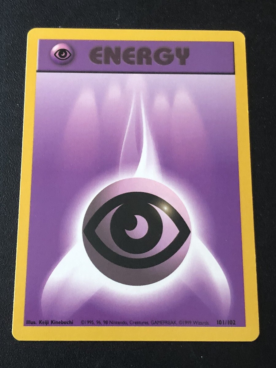 1999 Pokemon Shadowless Base Psychic Energy #101 | eBay