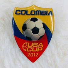 2012 USA Cup Columbia International Soccer Souvenir Shield Lapel Pin