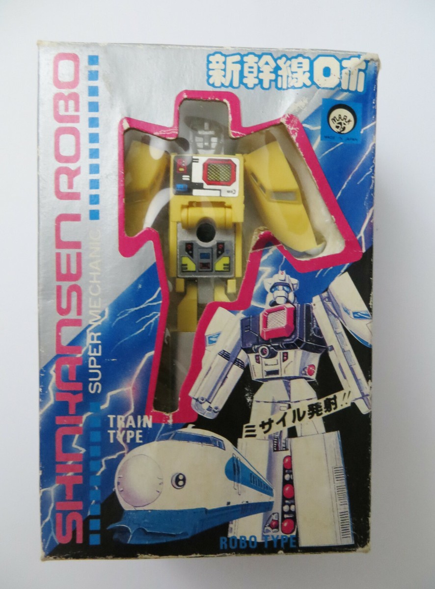 Shinkansen Robo Super Mechanic Bullet Train by Mark Japan Transformers  Gobots MR