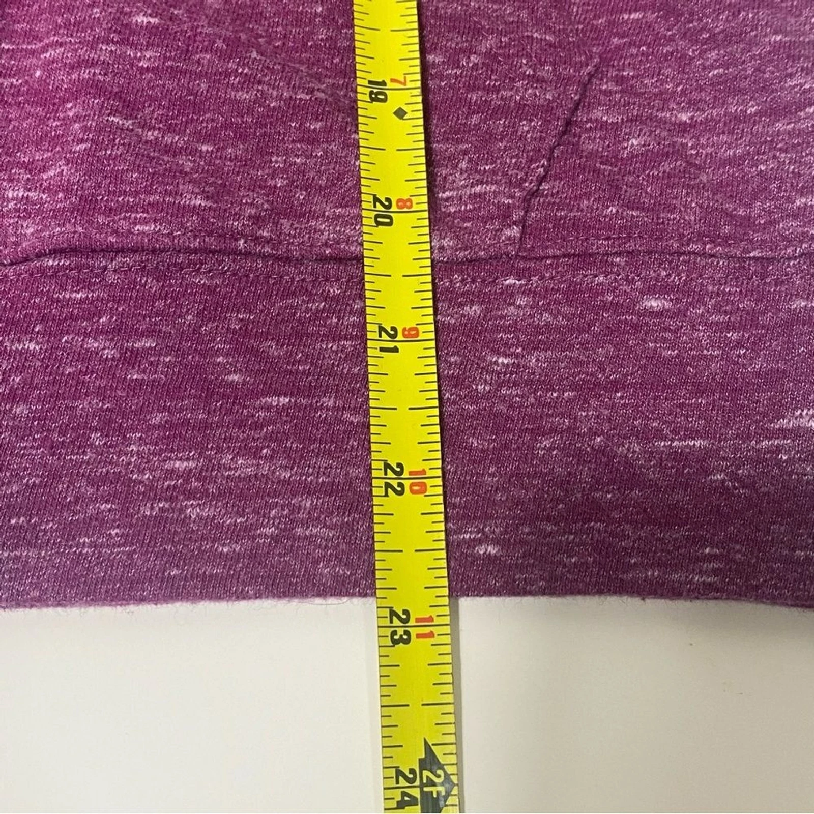 UNDERCOVER Felpa ROSA Victoria's Secret viola Y2K zip davanti con cappuccio donna taglia small