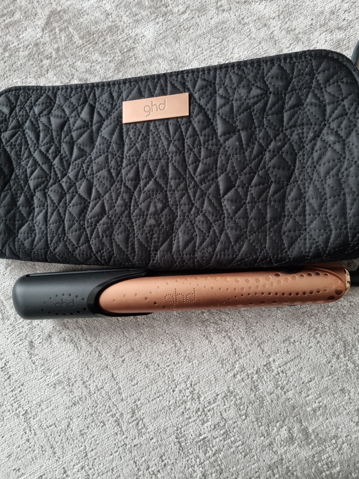 Ghd Rose Gold hair straighteners eBay